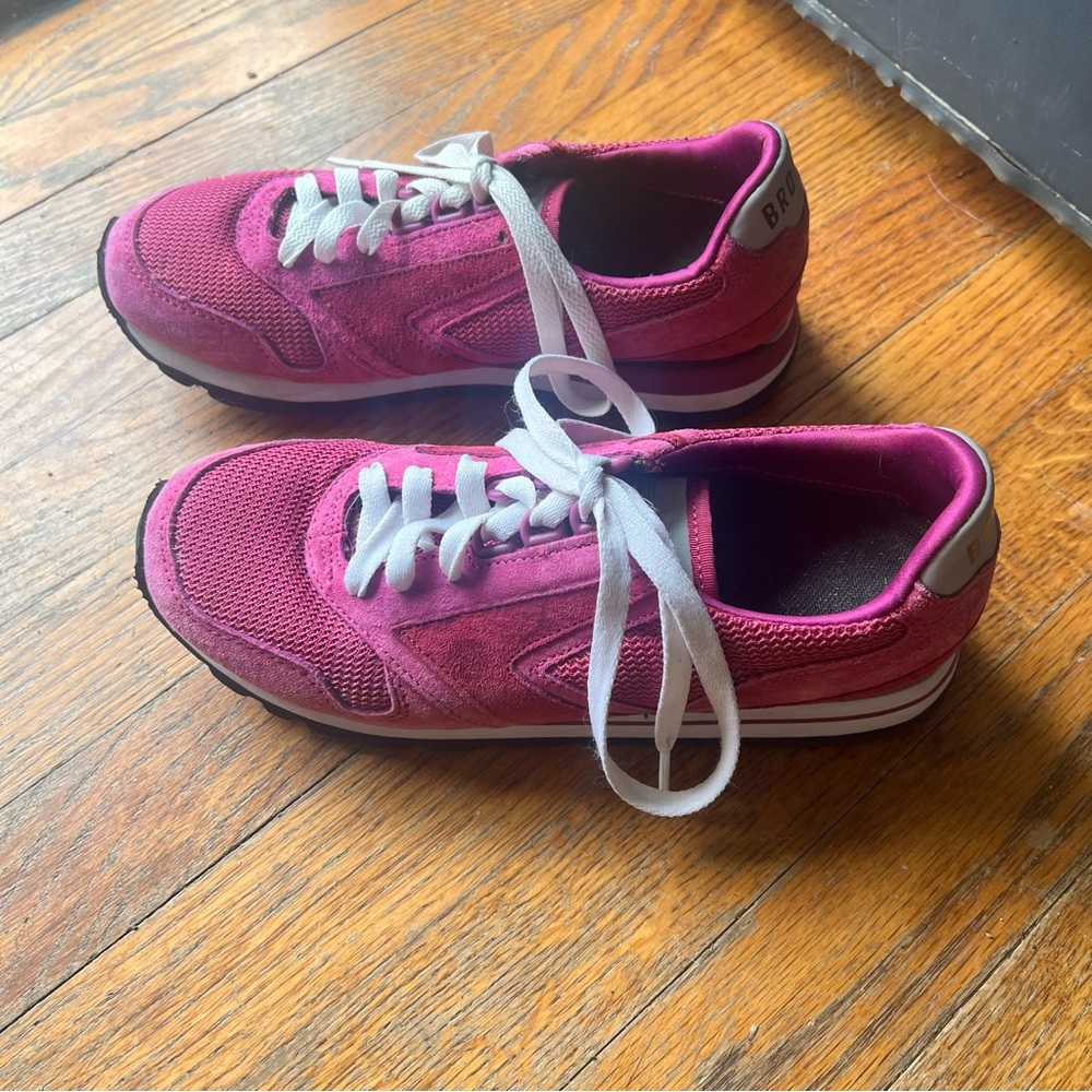 Brooks Women's Magenta Athletic Sneakers - Picture 2 of 8